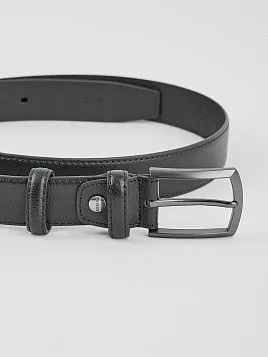 РЕМЕНЬ МУЖСКОЙ BELT-26-C12-4 ЧЁРНЫЙ