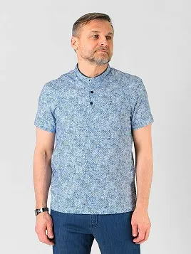 РУБАШКА-ПОЛО МУЖСКАЯ PEPLOS TS23019-P СИНИЙ