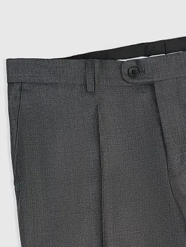 КОСТЮМ МУЖСКОЙ PEPLOS SU25016-С ТЕМНО-СЕРЫЙ