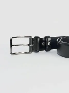 РЕМЕНЬ ПОЯСНОЙ МУЖСКОЙ PEPLOS BELT-24-C12-5 ЧЁРНЫЙ