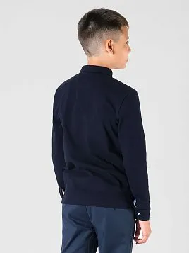 РУБАШКА-ПОЛО ДЛЯ МАЛЬЧИКА С ДЛИННЫМ РУКАВОМ MAJESTIC LEGATE TS23J13-P ТЕМНО-СИНИЙ