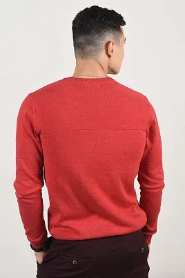 ДЖЕМПЕР МУЖСКОЙ PEPLOS KN20J011 КРАСНЫЙ