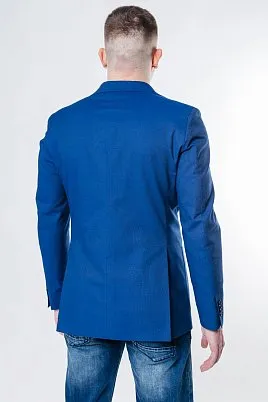 ПИДЖАК МУЖСКОЙ CLAUDIO VERDI CJ1802 СИНИЙ