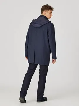 МУЖСКОЙ ПЛАЩ OW2633-CL ТЕМНО-СИНИЙ