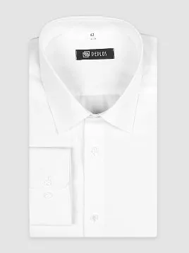 СОРОЧКА МУЖСКАЯ PEPLOS SH24008-SL БЕЛЫЙ