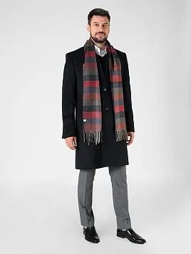 ПАЛЬТО МУЖСКОЕ PEPLOS OW2403-CT ЧЁРНЫЙ