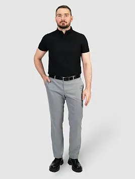 РУБАШКА-ПОЛО МУЖСКАЯ PEPLOS TSP25058-R ЧЁРНЫЙ