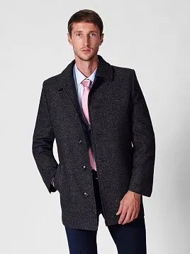 ПАЛЬТО МУЖСКОЕ PEPLOS OW2107-CT СЕРЫЙ