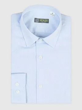 СОРОЧКА ДЛЯ МАЛЬЧИКА PEPLOS SH23J062-SL ГОЛУБОЙ
