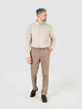 БРЮКИ МУЖСКИЕ PEPLOS P2408-R БЕЖЕВЫЙ