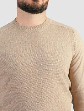 ДЖЕМПЕР МУЖСКОЙ PEPLOS KN25J024 БЕЖЕВЫЙ