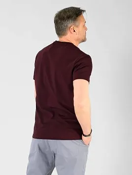 ФУТБОЛКА МУЖСКАЯ PEPLOS TS23109-R БОРДОВЫЙ