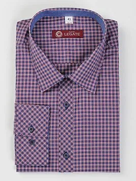 СОРОЧКА МУЖСКАЯ MAJESTIC LEGATE SH20121-SL БОРДОВЫЙ