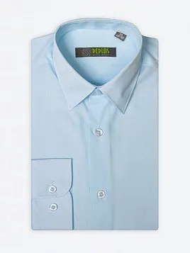 СОРОЧКА ДЛЯ МАЛЬЧИКА PEPLOS SH19J060-SL ГОЛУБОЙ