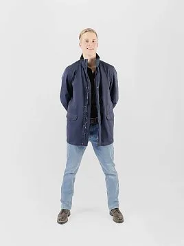 ВЕТРОВКА МУЖСКАЯ PEPLOS OW2443-SJ ТЕМНО-СИНИЙ