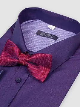 СОРОЧКА МУЖСКАЯ PEPLOS SH21112-SL ФИОЛЕТОВЫЙ