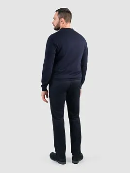 ДЖЕМПЕР МУЖСКОЙ PEPLOS KN25SH045 ТЕМНО-СИНИЙ