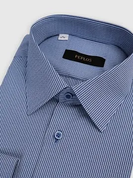 МУЖСКАЯ СОРОЧКА SH26131-R СИНЯЯ