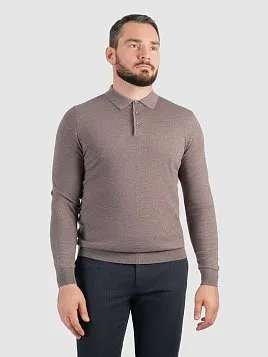 ДЖЕМПЕР МУЖСКОЙ PEPLOS KN25SH044 КОРИЧНЕВЫЙ