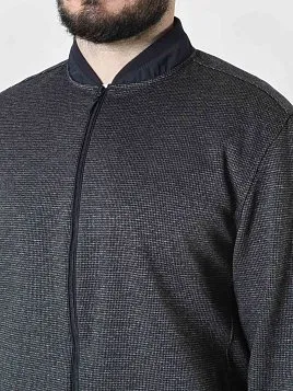 ТОЛСТОВКА-БОМБЕР МУЖСКАЯ PEPLOS SW24002-C СЕРЫЙ