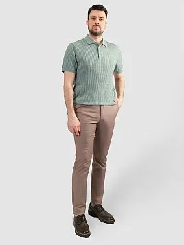 ДЖЕМПЕР МУЖСКОЙ ПОЛО PEPLOS KN25SH053 ЗЕЛЕНЫЙ