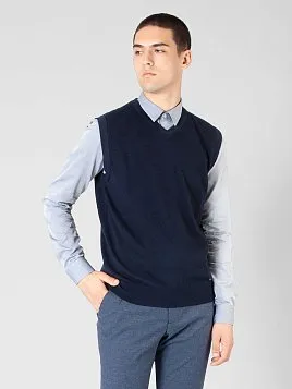 ЖИЛЕТ МУЖСКОЙ PEPLOS KN-BV-2 ТЕМНО-СИНИЙ