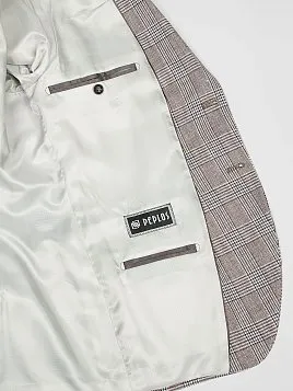 ПИДЖАК МУЖСКОЙ PEPLOS JA22063-SL КОРИЧНЕВЫЙ