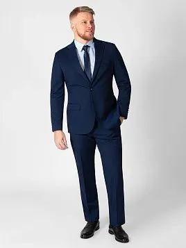 КОСТЮМ МУЖСКОЙ PEPLOS SU20006-R ТЕМНО-СИНИЙ