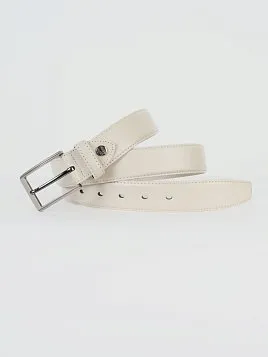 РЕМЕНЬ ПОЯСНОЙ МУЖСКОЙ PEPLOS BELT-24-S3-37 БЕЖЕВЫЙ