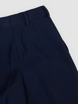 БРЮКИ ДЛЯ МАЛЬЧИКА PEPLOS TR20J031 СИНИЙ (Утепленные/Флис)