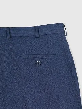 КОСТЮМ МУЖСКОЙ PEPLOS SU25006-R СИНИЙ