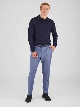 БРЮКИ МУЖСКИЕ PEPLOS TR25164-298-6 СИНИЙ