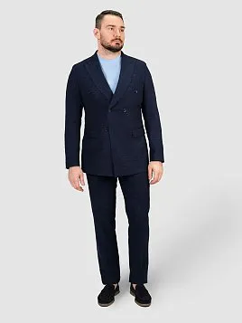 КОСТЮМ МУЖСКОЙ PEPLOS SU25149-R СИНИЙ