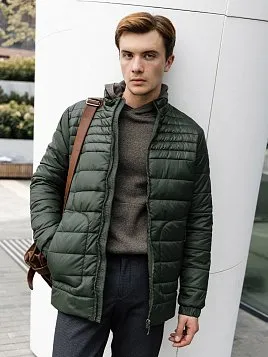 КУРТКА МУЖСКАЯ PEPLOS OW2413-JА ЗЕЛЕНЫЙ