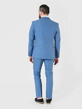 КОСТЮМ МУЖСКОЙ PEPLOS SU24136-SL ГОЛУБОЙ