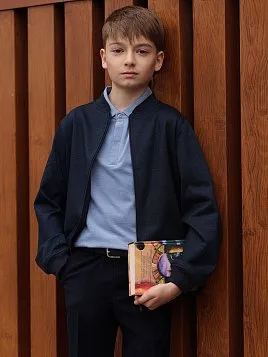 БОМБЕР ДЛЯ МАЛЬЧИКА PEPLOS BM25J104 ТЕМНО-СИНИЙ