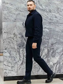 БРЮКИ МУЖСКИЕ PEPLOS TR25135 ТЕМНО-СИНИЙ