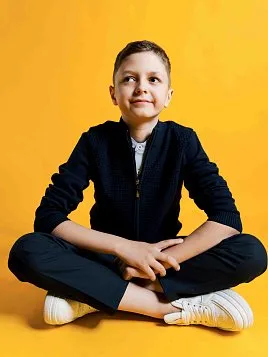 БРЮКИ ДЛЯ МАЛЬЧИКА PEPLOS TR25B002-347 ТЕМНО-СИНИЙ