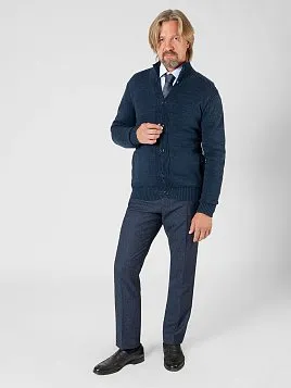 БРЮКИ МУЖСКИЕ PEPLOS TR22006-282 ТЕМНО-СИНИЙ