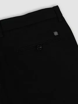 БРЮКИ МУЖСКИЕ PEPLOS P22M07-SL ЧЁРНЫЙ