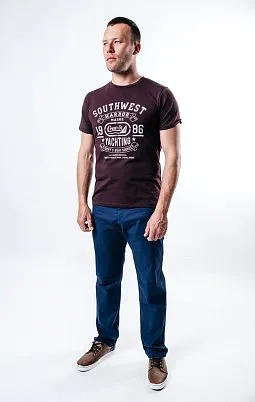 БРЮКИ МУЖСКИЕ  PEPLOS P1911-R СИНИЙ