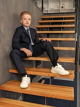 КОСТЮМ ДЛЯ МАЛЬЧИКА МЛ. ШКОЛА PEPLOS SU23B006-SL ТЕМНО-СИНИЙ