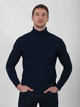 СВИТЕР МУЖСКОЙ PEPLOS KN20S026 СИНИЙ