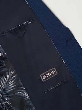 КОСТЮМ МУЖСКОЙ PEPLOS SU20025-C СИНИЙ