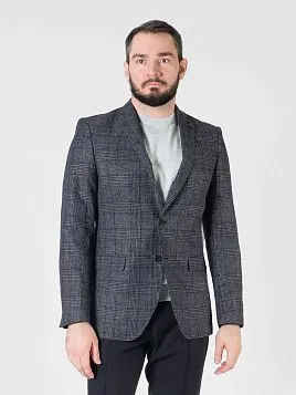 ПИДЖАК МУЖСКОЙ PEPLOS JA24119-SL СИНИЙ