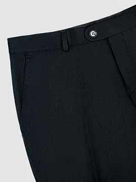 БРЮКИ МУЖСКИЕ  PEPLOS TR24902-220 ЧЁРНЫЙ