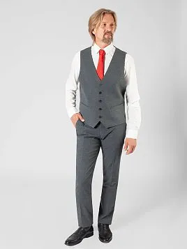 БРЮКИ МУЖСКИЕ PEPLOS TR22012-282 ТЕМНО-СЕРЫЙ