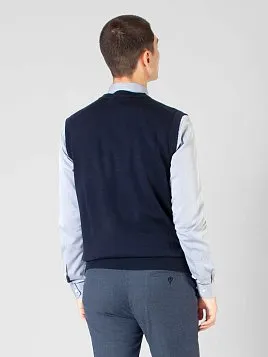 ЖИЛЕТ МУЖСКОЙ PEPLOS KN-BV-2 ТЕМНО-СИНИЙ