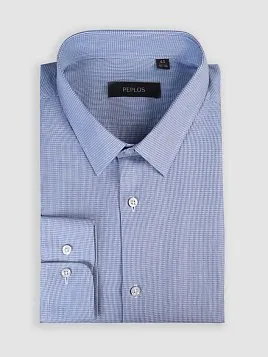 МУЖСКАЯ СОРОЧКА SH26135-C СИНЯЯ