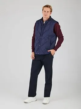 МУЖСКИЕ БРЮКИ P2608-C ТЕМНО-СИНИЕ